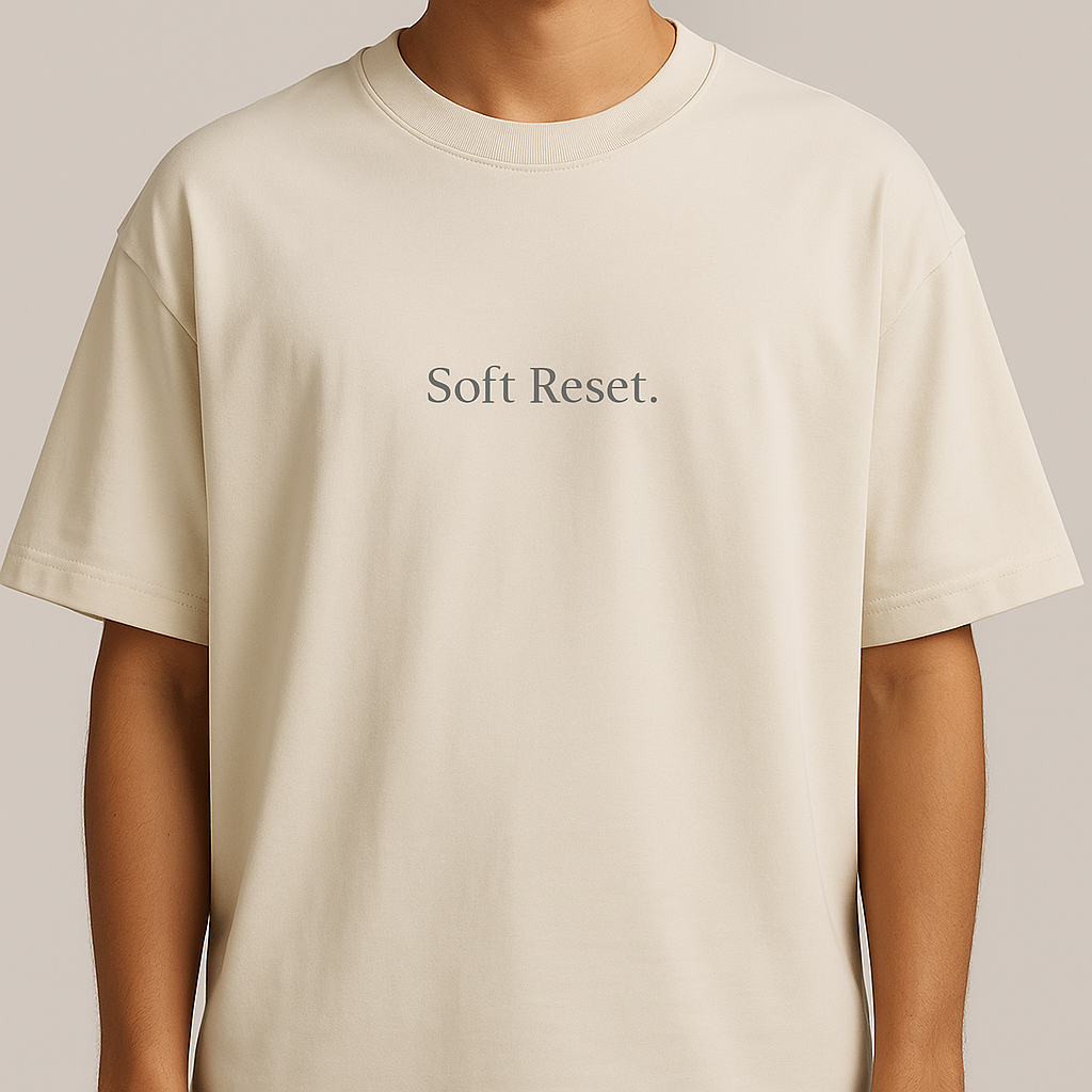 SOFT RESET OVERSIZED T-SHIRT